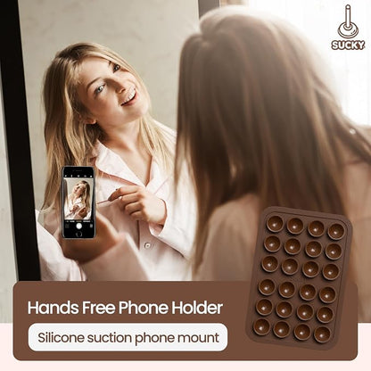 SUCKY Silicone Suction Phone Case Adhesive Mount - Image 5