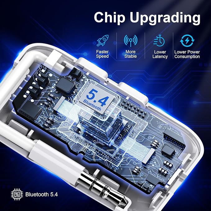 Premium Bluetooth 5.4 Transmitter, Airplane Wireless Adapter, Supports 2 - Image 4