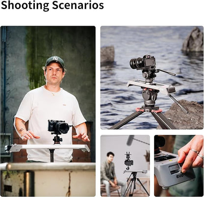 Zeapon EVO 125°Panorama Rotating Motorized Camera Slider, Powerful Quiet Motor - Image 9