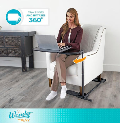 Stander Wonder Tray, Adjustable Swivel Table, Large Laptop Stand, Couch Desk - Image 3