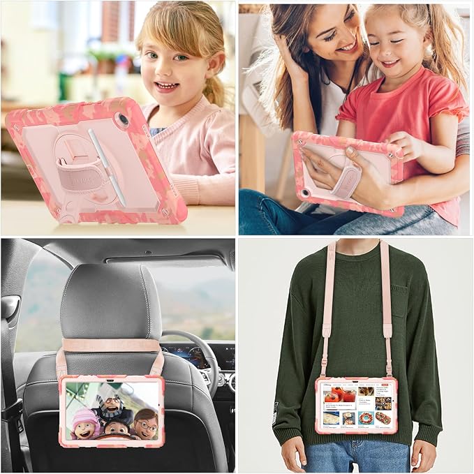 SEYMAC stock Case for Samsung Galaxy Tab A9+ Plus 11'', Full-Body Drop - Image 2