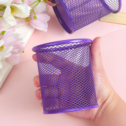 Tamaki Pen Holder Cup for Desk, Desk Organizer Wire Mesh Pencil Cup Holder for - Image 5