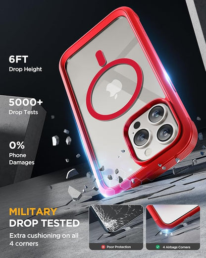 Miracase Magnetic for iPhone 15 Pro Case Full-Body Bumper Phone case - Image 4