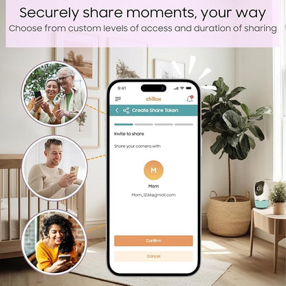 CHILLAX DM568 Video Baby Monitor – 2K QHD Baby Monitor - Image 8