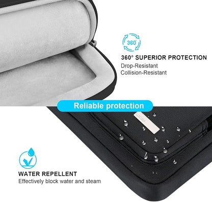 Lacdo 360° Protective Laptop Shoulder Bag, 15-15.6 inch Laptop Sleeve Case - Image 2