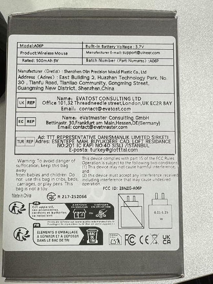 Vertical Mouse Wireless, 2.4G Rechargeable Mouse - Image 7