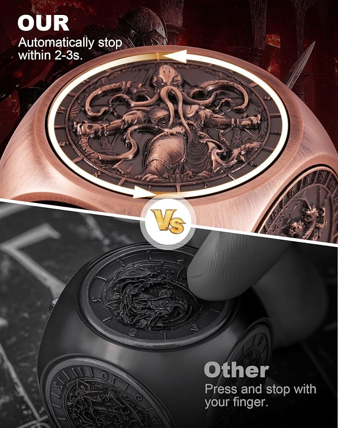 Kabinka Spinner Dice for 7 in 1 DND Dice Set, Unique Metal Dice for Dungeons - Image 4