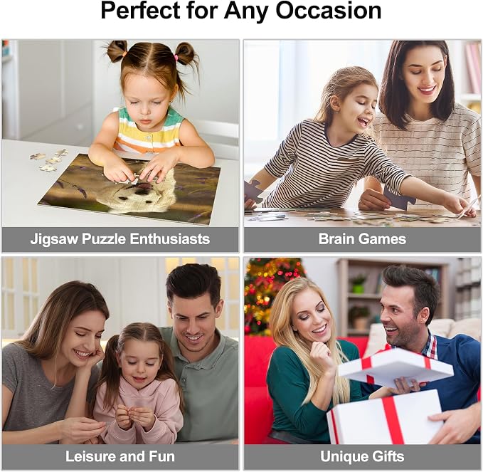 Custom 500 Piece Puzzle for Father's Day, Personalized Puzzle from Photos - Image 6