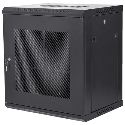VEVOR 12U Wall Mount Network Server Cabinet, 15.5'' Deep, Server Rack Cabinet - Image 9