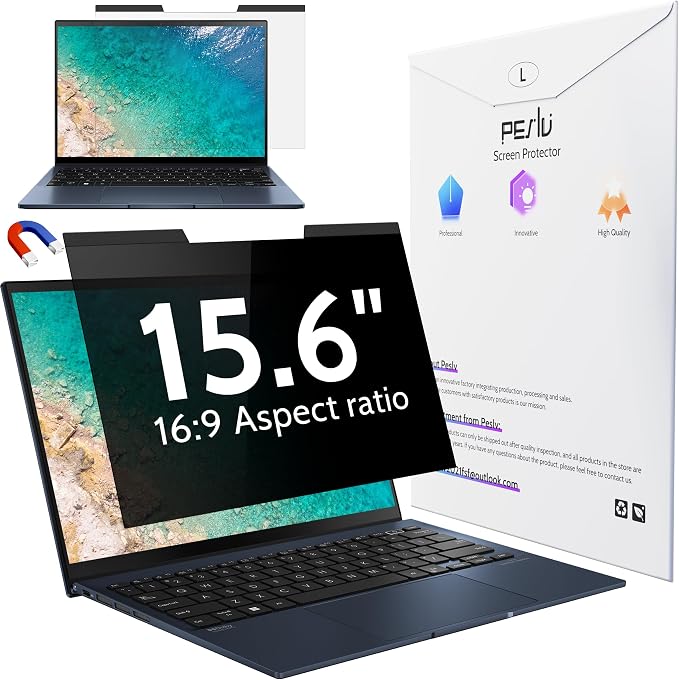 Magnetic Laptop Privacy Screen 15.6 inch by peslv