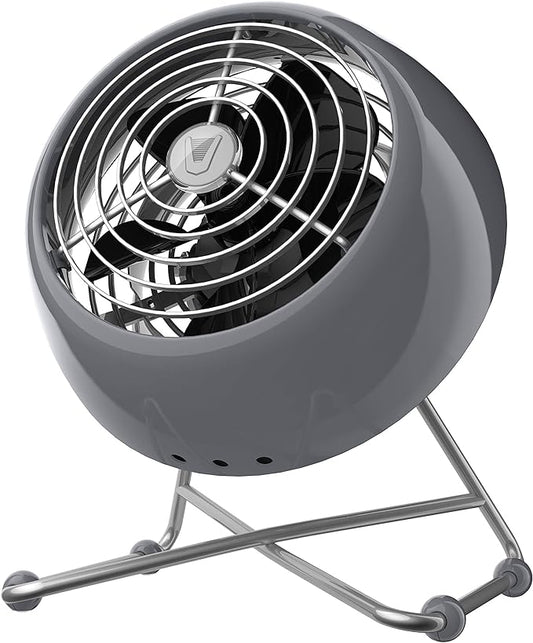 Vornado VFAN™ Mini Modern Vintage Fan, Retro Metal Air Circulator, Fan by Vornado