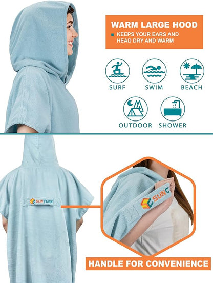 SUN CUBE Surf Poncho Changing Robe - Image 4