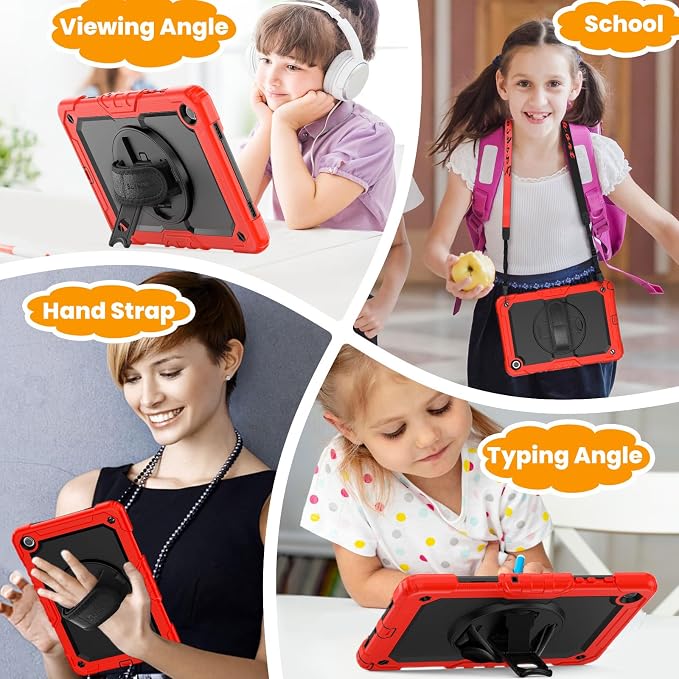 SEYMAC stock Case for Samsung Galaxy Tab A9+ Plus 11'', Full-Body Drop - Image 4