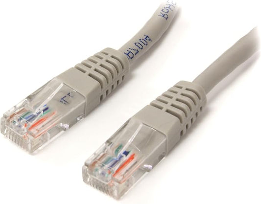 15 ft. Gray Molded Cat. 5e 350 MHz UTP Patch Cable by StarTech