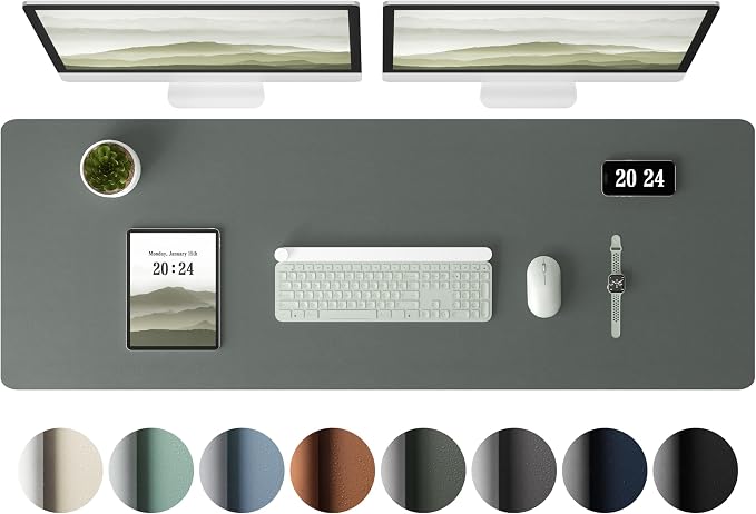 Aothia Leather Desk Pad Protector by Aothia