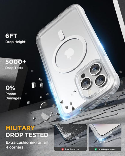 Miracase Magnetic for iPhone 15 Pro Max Case 6.7'' Full-Body Drop Proof Phone - Image 4