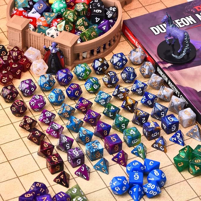 DND Dice Sets 30 x 7 Polyhedral RPG Dice - Image 5