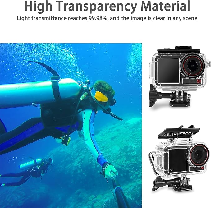 OKFUN 50M/164FT Waterproof Housing Case Compatible - Image 5
