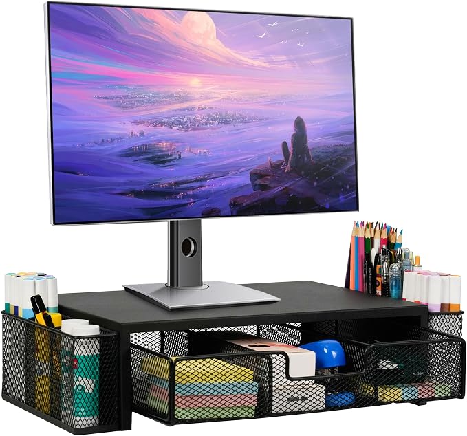 Computer Monitor Stand Riser by Qupui