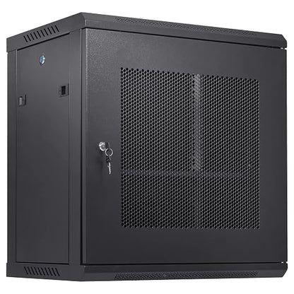VEVOR 12U Wall Mount Network Server Cabinet, 15.5'' Deep, Server Rack Cabinet by VEVOR