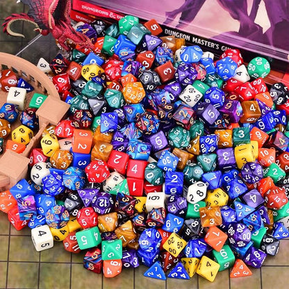 Extended RPG Dice Set 15 x 31 Polyhedral Dice - Image 6