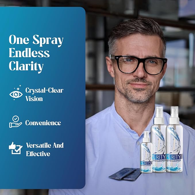 Purity Eyeglass Lens Cleaner Kit - Image 5