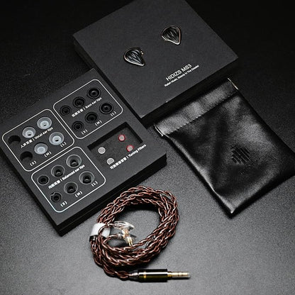 MS3 in-Ear Monitors, 2BA+1DD Hybrid IEM Wired Earphones, Includes 3 Pneumatic - Image 8