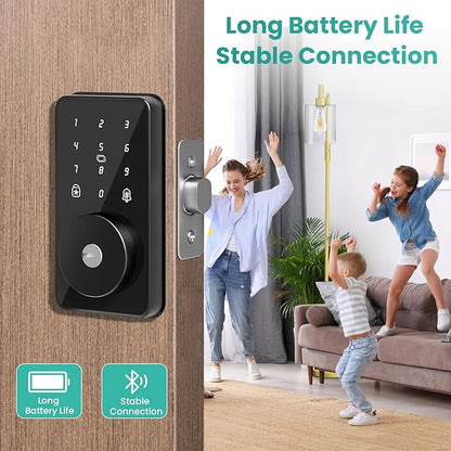 Smart Lock, 4-in-1 Keyless Entry Door Lock - Image 6