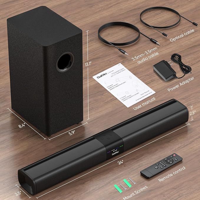 Saiyin Sound Bar for Smart TV - Image 6