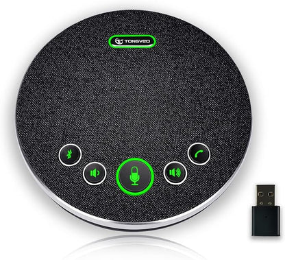 Bluetooth Speakerphone Conference Microphones, Wireless Conference Speaker by TONGVEO