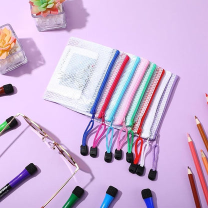 Jetec 32 Pcs Mesh Zipper Bags Toy Storage Bikini Organizer Bag Bolsas Para - Image 5