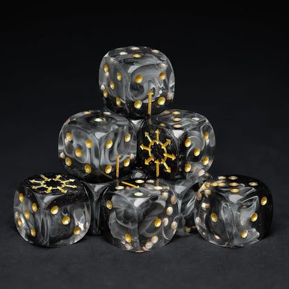 D6 Dice Set – 10× Six-Sided Resin Dice - Image 5