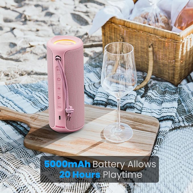MIATONE Portable Bluetooth Speaker 36W Stereo Sound Bass Boost, 24H Playtime - Image 3