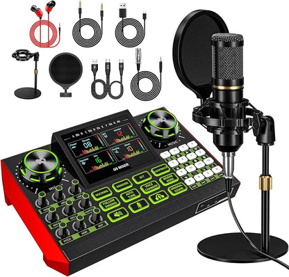 Podcast Equipment Bundle – Condenser Microphone by tenlamp