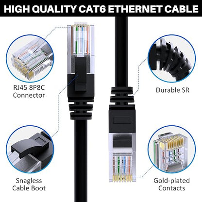 Cat 6 Ethernet Cable 150 FT, Long High Speed Cat6 Internet Cable, Standard RJ45 - Image 3