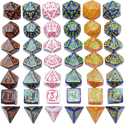 SmartDealsPro Double-Colors Polyhedral Dice Sets - Image 2