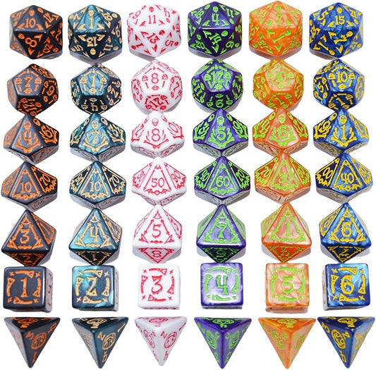 SmartDealsPro Double-Colors Polyhedral Dice Sets - Image 2