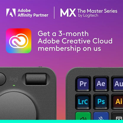 Logitech MX Creative Console, 9 Customizable LCD Keys, Stream Deck Accessories - Image 2