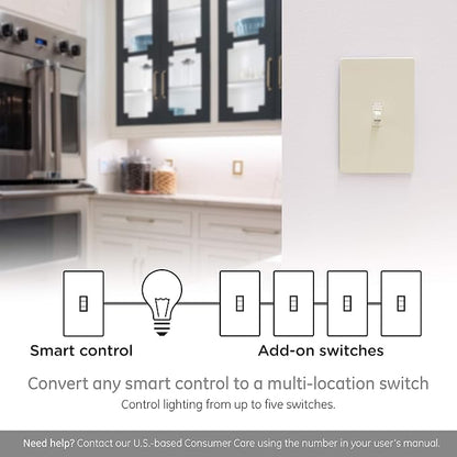 Enbrighten Add QuickFit and SimpleWire, Z-Wave/Zigbee Smart Controls, Compatible - Image 3