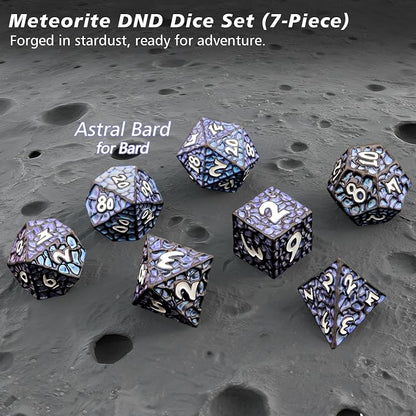 PJOY Metal D&D Dice Set for Dungeons and Dragons Dice - Image 3