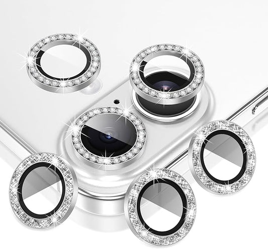 AGVEE 3+3 6 Pack for iPhone 16 6.1" / 16 Plus 6.7" Camera Lens Cover Protector by AGVEE