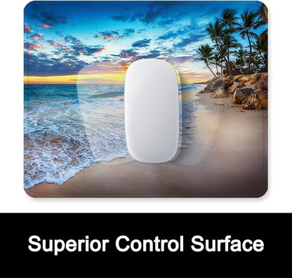 ITNRSIIET Mouse Pad with Stitched Edge Premium Textured Smooth Precise - Image 2