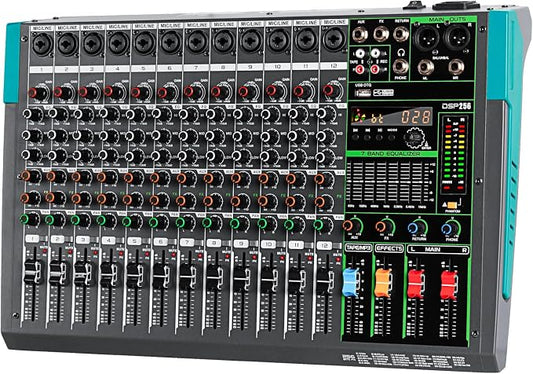 Depusheng PA12 Professional Audio Mixer Sound Board Console Desk System by Depusheng