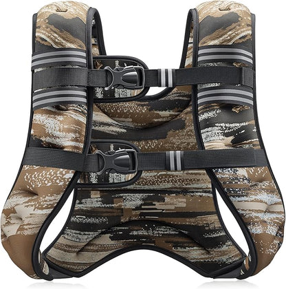 ZELUS Weighted Vest, 6lb/8lb/12lb/16lb/20lb/25lb/30lb Weight Vest by ZELUS