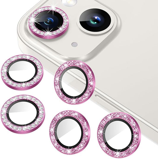 AGVEE 3+3 6 Pack for iPhone 14 6.1" / 14 Plus 6.7" Camera Lens Cover Protector by AGVEE