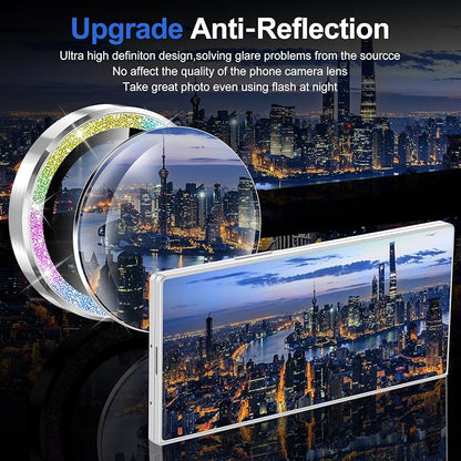 for Samsung Galaxy Z Fold 7 Camera Lens Protector, Individual Metal Ring - Image 4