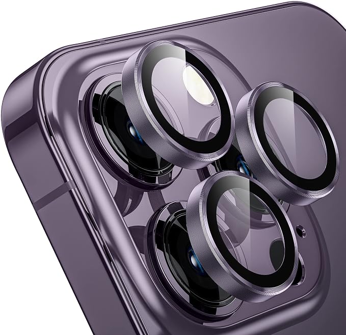 WSKEN for iPhone 14 Pro/iPhone 14 Pro Max Camera Lens Protector, HD Tempered by SmartProtectionGreenerFuture