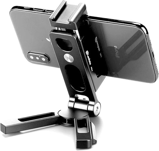 LEOFOTO PS-2 Phone Holder, Cell Phone Stand, Adjustable Angle, Compact and by Leofoto