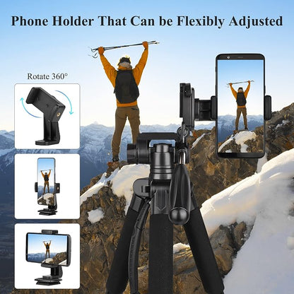 VICTIV 74” Camera Tripod, Tripod - Image 7