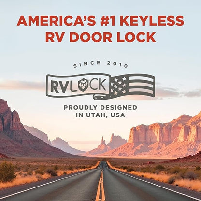 RVLOCK V4 Durable Metal RV Door Lock - Image 7